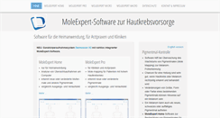 Desktop Screenshot of moleexpert.de