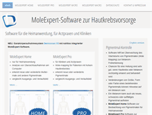 Tablet Screenshot of moleexpert.de